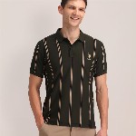 U.S. Polo Assn. Men Striped Cotton Slim Fit T-shirt