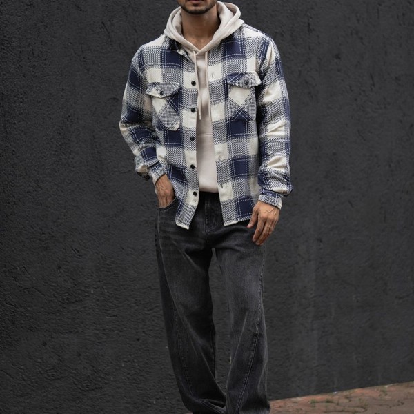 Powerlook Men Tartan Checks Opaque Checked Casual Shirt