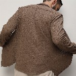 Campus Sutra Classic Self Design Spread Collar Casual Shirt