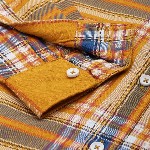 The Indian Garage Co Men Yellow Comfort Checked Regular Fit Casual Shirt