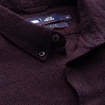 THE BEAR HOUSE Men Purple Slim Fit Casual Shirt
