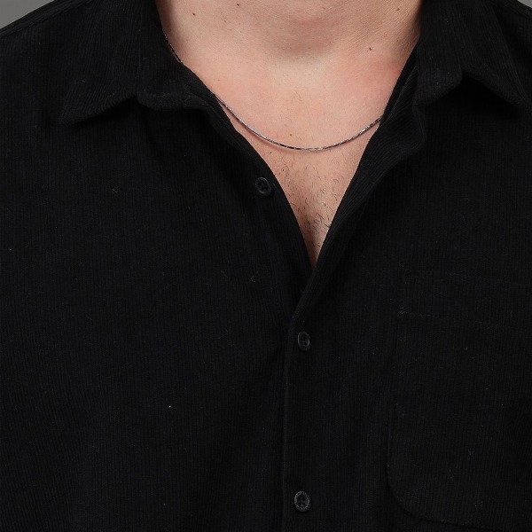 HERE&NOW Checked Spread Collar Cotton Slim Fit Casual Shirt