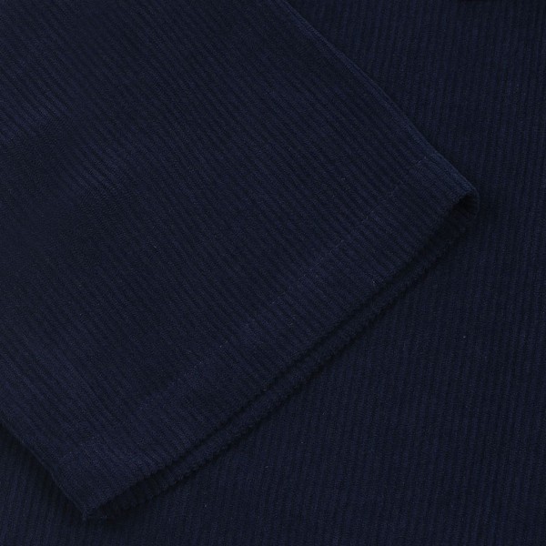 HERE&NOW Oversized Ribbed Corduroy Casual Shirt