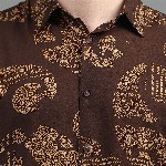 HERE&NOW Abstract Printed Slim Fit Casual Shirt