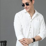 HERE&NOW Men Slim Fit Opaque Casual Shirt