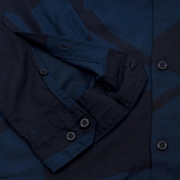 HERE&NOW Geometric Printed Slim Fit Opaque Casual Shirt