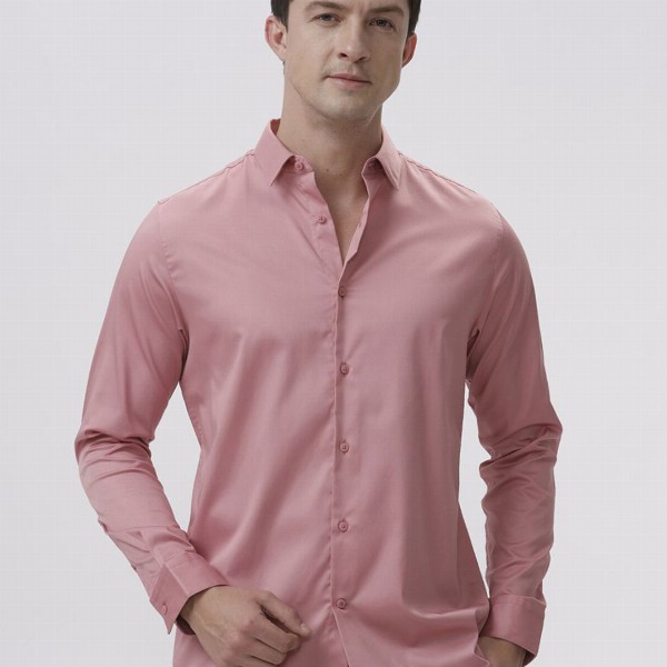 The Collection Men Classic Slim Fit Opaque Casual Shirt