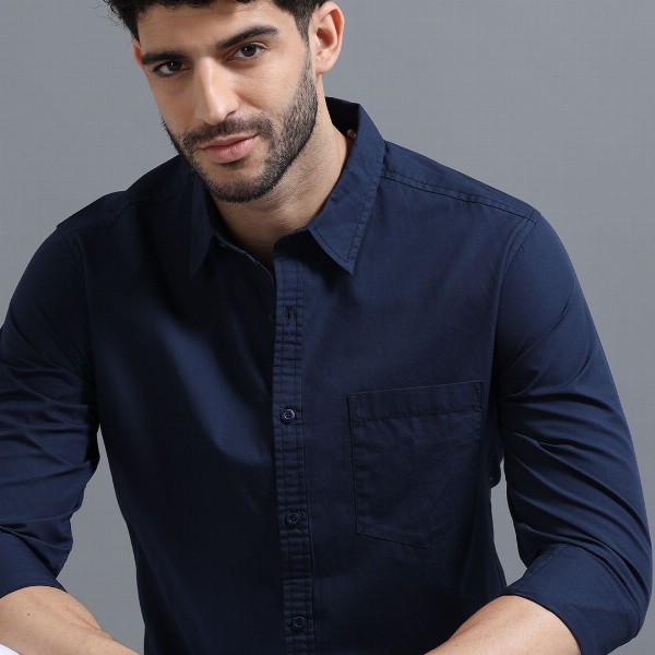 The Roadster Lifestyle Co Pure Cotton Full Sleeve Shirts