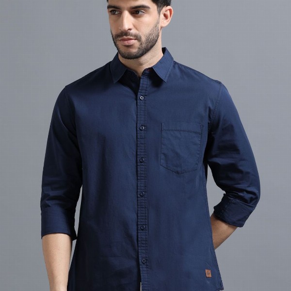 The Roadster Lifestyle Co Pure Cotton Full Sleeve Shirts