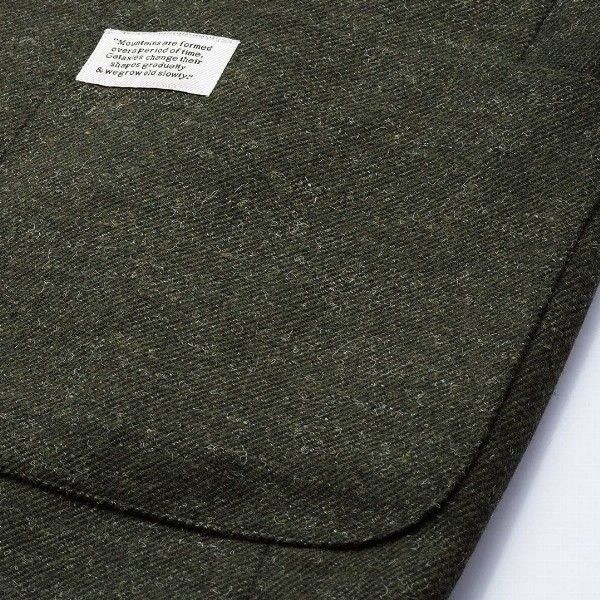 Mr Bowerbird Men 2SB Standard Patch Pocket Tweed Blazers