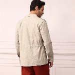 Mr Bowerbird Single-Breasted Tailored Fit Blazer with Shoulder Tabs