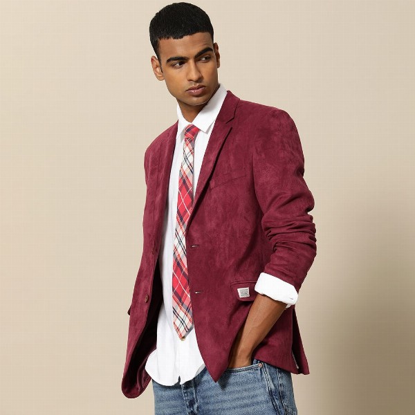 Mr Bowerbird Single-Breasted Tailored Fit Blazer