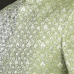 VASTRAMAY Self Design Mandarin Collar Slim Fit Single Breasted Silk Jodhpuri Blazer