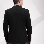 INVICTUS Notched Lapel Collar Slim Fit Formal Blazer