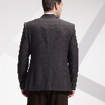 INVICTUS Checked Slim Fit Single-Breasted Smart Casual Blazer