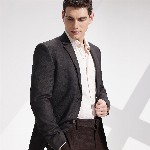 INVICTUS Checked Slim Fit Single-Breasted Smart Casual Blazer