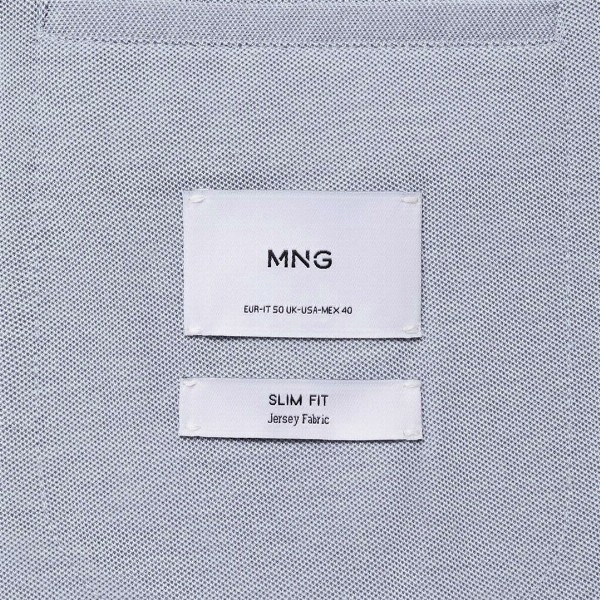 MANGO MAN Notched Lapel Collar Single-Breasted Blazers with Double Vents