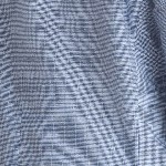 ColorPlus Men Blue Checked Single-Breasted Linen Formal Blazers