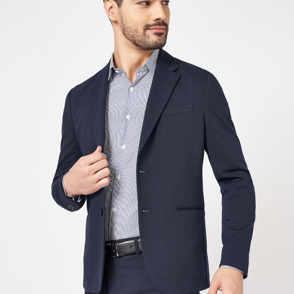 BYFORD by Pantaloons Slim-Fit Single-Breasted Formal Blazer