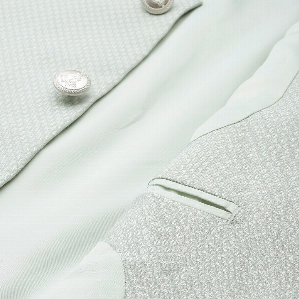 INVICTUS Geometric Woven Design Slim Fit Smart Casual Blazer