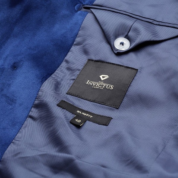 INVICTUS Peaked Lapel Double-Breasted Slim Fit Party Blazer