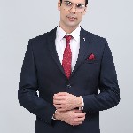 Cantabil Notched Lapel Single Breasted Blazer