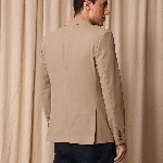 Mr Bowerbird Tailored Fit Double Breasted Casual Blazer